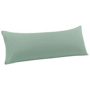 Brushed Microfiber Pillowcases Envelope Closure Soft Long Pillow Case Spa Blue